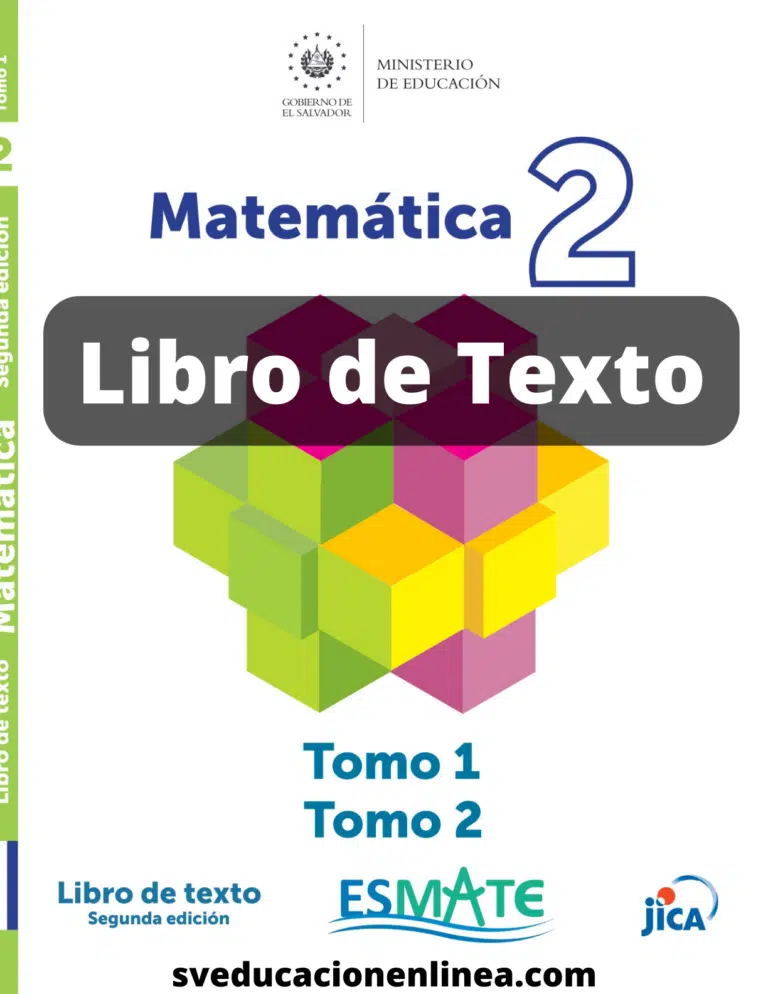 Camion pesado gritar Poder ▷ Libro de Matemáticas segundo grado 【2023】- Libros del Salvador