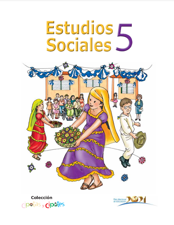 Libro de Estudios sociales quinto grado
