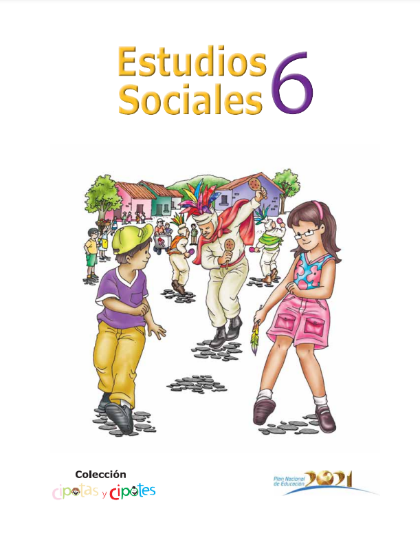 Libro de Estudios sociales sexto grado